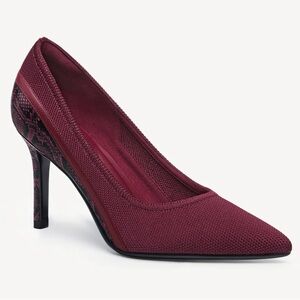 SerpentChic Pointed Toe Heeled Pumps